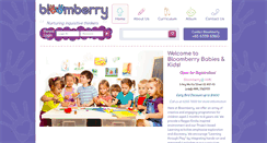 Desktop Screenshot of bloomberrykids.com